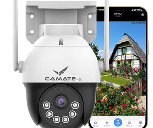 Camate Astro 3MP 4G SIM Based Pan Tilt Wireless Outdoor CCTV Camera